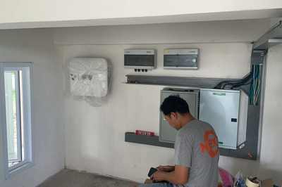 งานติดตั้ง Huawei FusionSolar Inverter